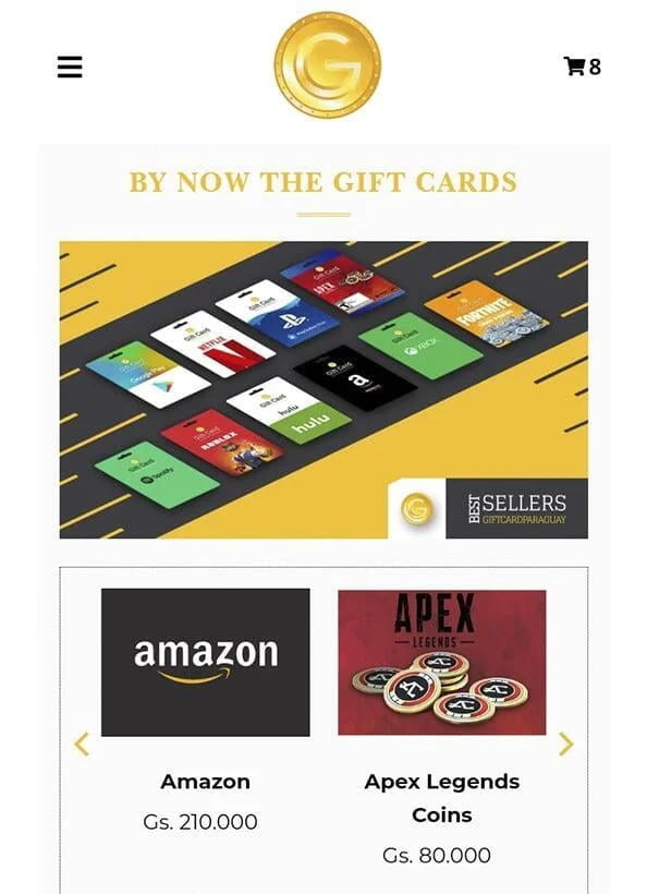 Gift Card Paraguay